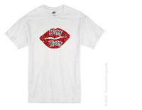 Dirty Thirty lips birthday t-shirt