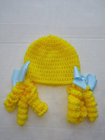 Goldie locks crochet hat