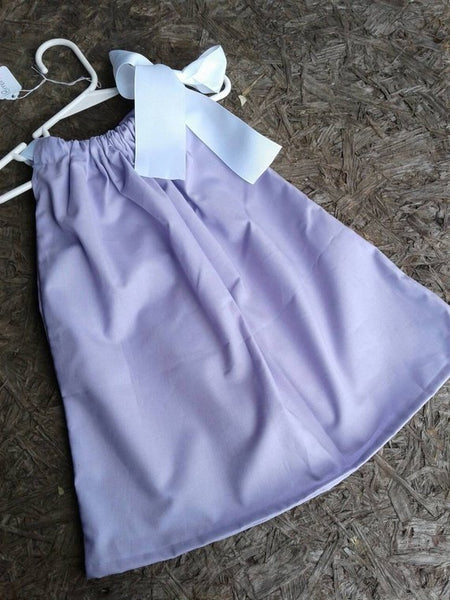 Lilac, light purple, pillowcase dress