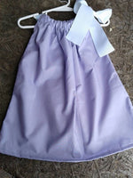 Lilac, light purple, pillowcase dress