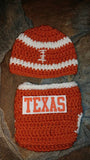 Texas Football inspired newborn set