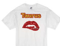 Taurus biting lip birthday t-shirt